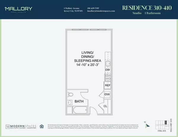 Studio Apartment for rent in Jersey City - Jersey City / Hoboken, New York