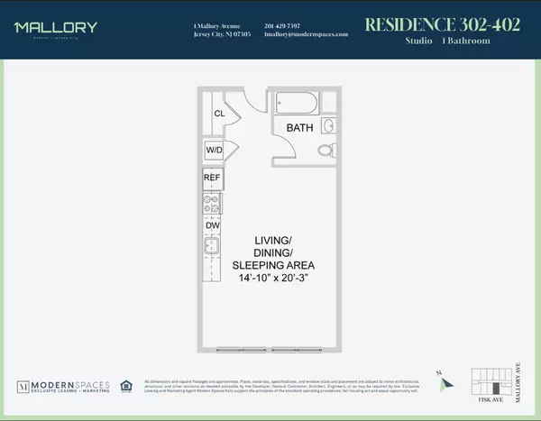 Studio Apartment for rent in Jersey City - Jersey City / Hoboken, New York