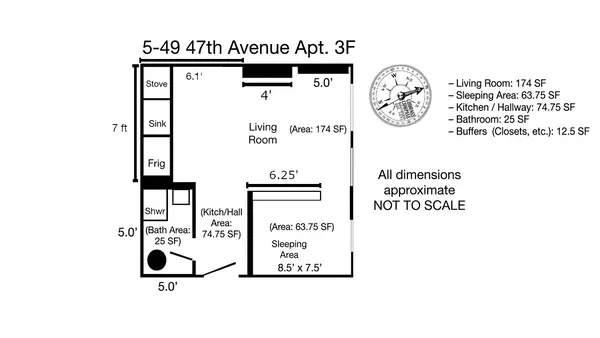 Studio Apartment for rent in LIC - Queens, New York