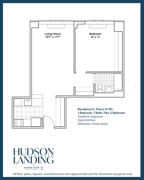 1 bedroom apartment for rent in Midtown West - Manhattan, New York