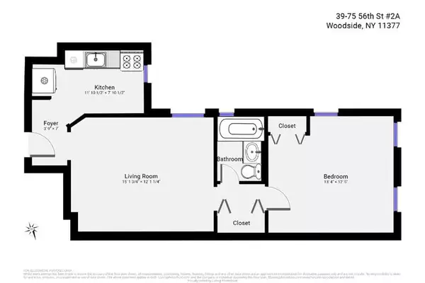 1 bedroom apartment for rent in Woodside - Queens, New York