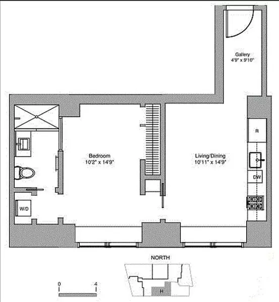 1 bedroom apartment for rent in Midtown - Manhattan, New York