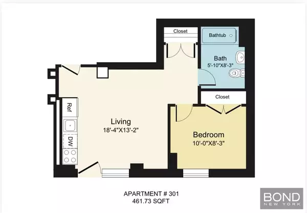 1 bedroom apartment for rent in East Village - Manhattan, New York