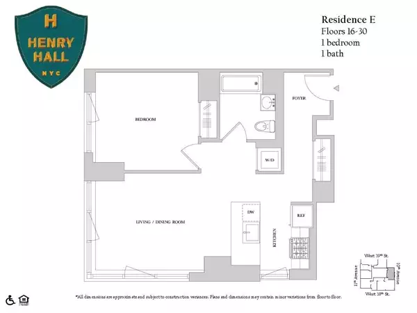 1 bedroom apartment for rent in Midtown West - Manhattan, New York