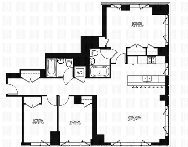 3 bedrooms apartment for rent in East Harlem - Manhattan, New York