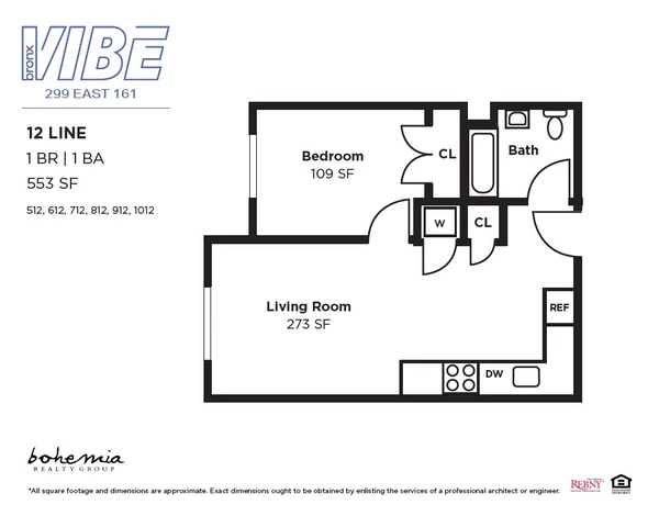 1 bedroom apartment for rent in Concourse Village - The Bronx, New York