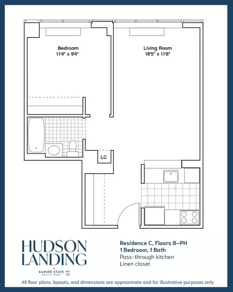 1 bedroom apartment for rent in Midtown West - Manhattan, New York