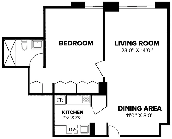 1 bedroom apartment for rent in Upper East Side - Manhattan, New York