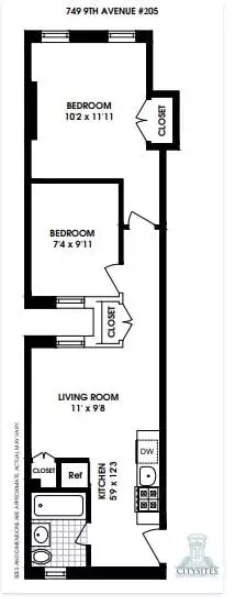 2 bedrooms apartment for rent in Midtown West - Manhattan, New York