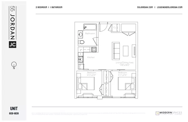 2 bedrooms apartment for rent in Jersey City - Jersey City / Hoboken, New York