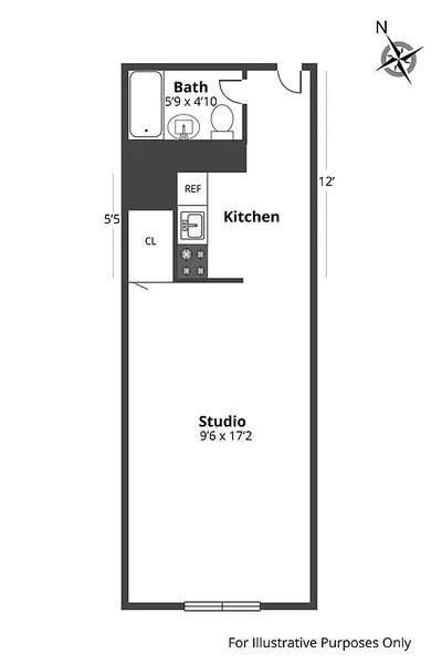 Studio Apartment for rent in Chelsea - Manhattan, New York