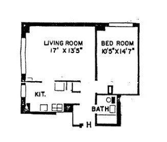 1 bedroom apartment for rent in Midtown West - Manhattan, New York