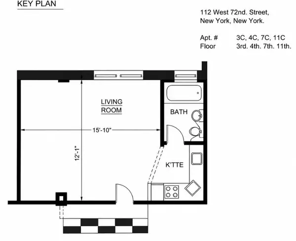 Studio Apartment for rent in Upper West Side - Manhattan, New York