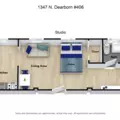 Studio Apartment for rent in Gold Coast - Central, Chicago