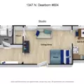 Studio Apartment for rent in Gold Coast - Central, Chicago