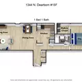 1 bedroom apartment for rent in Gold Coast - Central, Chicago
