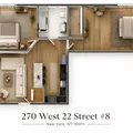 2 bedrooms apartment for rent in Chelsea - Manhattan, New York