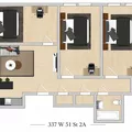 3 bedrooms apartment for rent in Midtown West - Manhattan, New York
