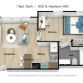 1 bedroom apartment for rent in Gold Coast - Central, Chicago