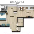 Studio Apartment for rent in Logan Square - North Side, Chicago