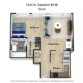 Studio Apartment for rent in Gold Coast - Central, Chicago