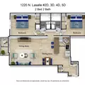 2 bedrooms apartment for rent in Gold Coast - Central, Chicago