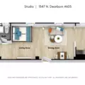 Studio Apartment for rent in Gold Coast - Central, Chicago