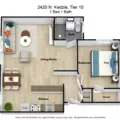 1 bedroom apartment for rent in Logan Square - North Side, Chicago