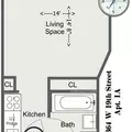 Studio Apartment for rent in Chelsea - Manhattan, New York