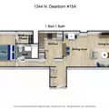 1 bedroom apartment for rent in Gold Coast - Central, Chicago