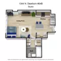 Studio Apartment for rent in Gold Coast - Central, Chicago
