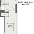 Studio Apartment for rent in Upper West Side - Manhattan, New York