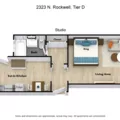 Studio Apartment for rent in Logan Square - North Side, Chicago