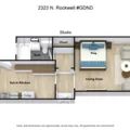 Studio Apartment for rent in Logan Square - North Side, Chicago